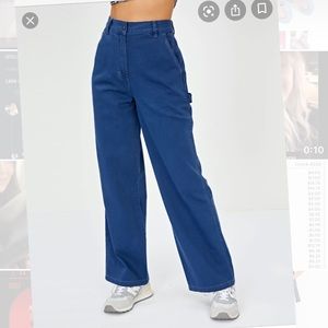 Navy Cargo Pants by Glassons